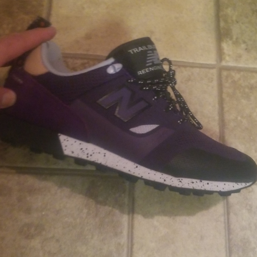 Trailbusters new balance with some lilac color